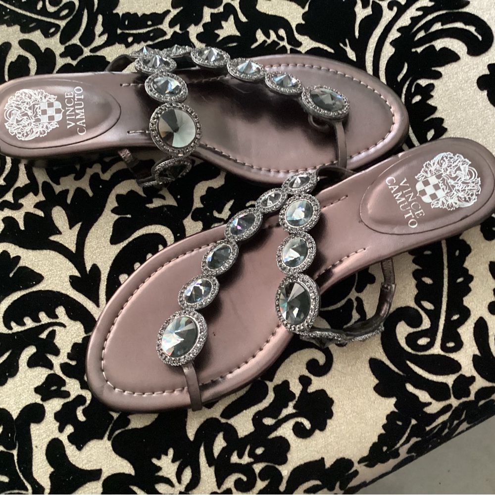 Vince Camuto Silver Women's Used sandals